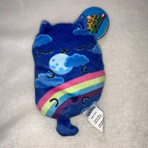 Cats vs Pickles #496 Lunar Rainbow‎ 4 inch Bean Filled Collectible Limited Rare